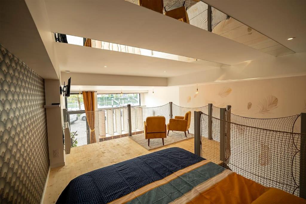 Loft De Luxe Le Chic, Grand Jacuzzi, Vue Port De Plaisance Apartment Saint-Valery-en-Caux Exterior photo